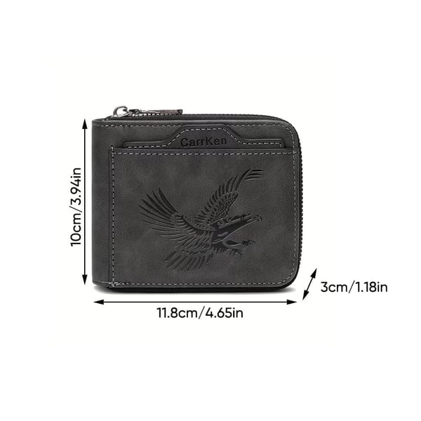 Men's Eagle Bifold Rfid Wallet