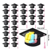 Graduation Cap Candy Card Set