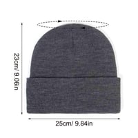 Varm Strikket Ull Beanie