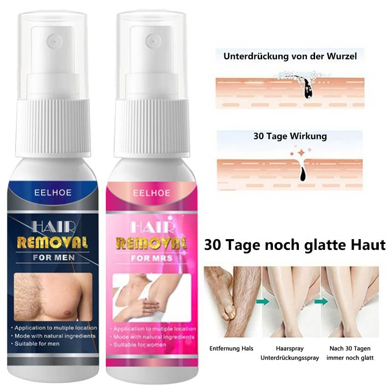 🎉Sommer-Specials🎉Kraftvolles und schmerzfreies Haarentfernungsspray