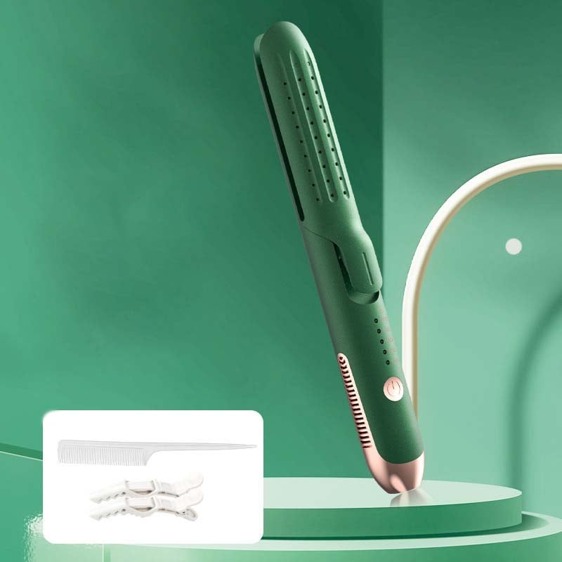 Mini anti-perm hair straightener