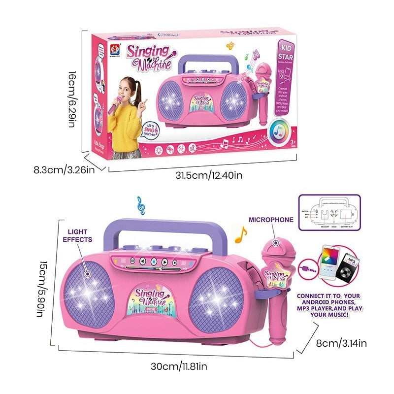 🎤 Kids Microphone and Stand 