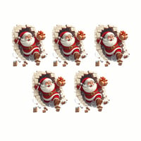 Santa Claus Wall Sticker Set