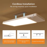 Kexon™ Rechargeable LED Motion Sensor Ceiling Light
