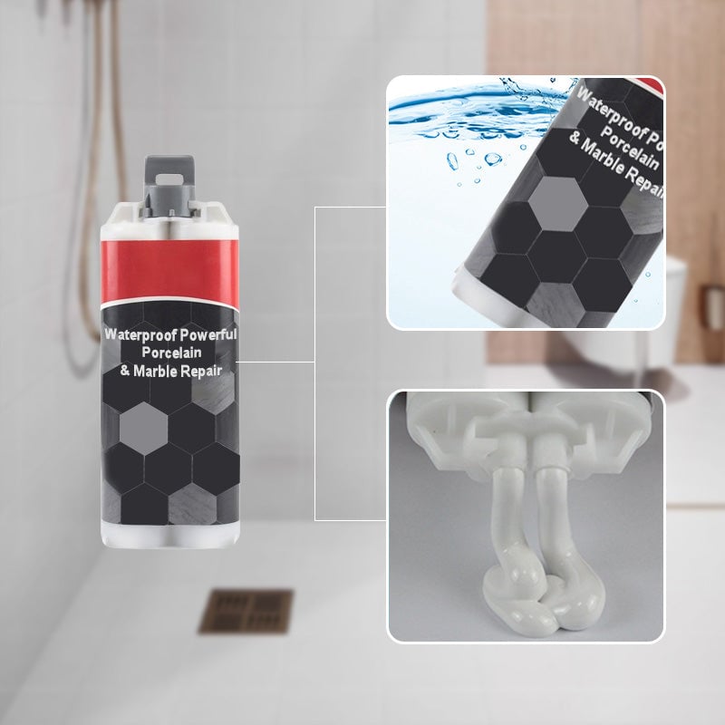 Wasserdichter und leistungsstarker Reparaturkleber für Porzellan und Marmor