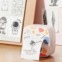 Mini Wireless Bluetooth Label Printer