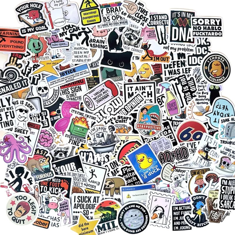 Bestselling Waterproof Doodle Stickers