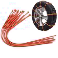 Rutschfeste Reißverschluss-Reifenkette