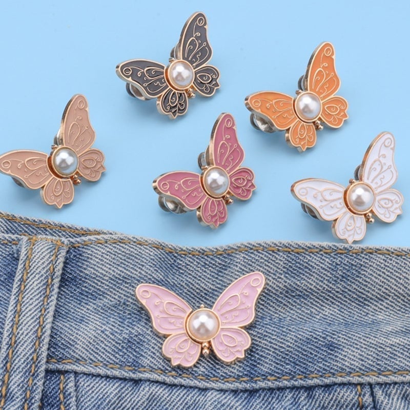 Pearl Butterfly Waist Buckle