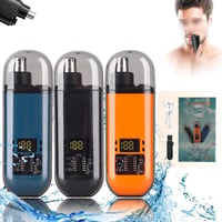 Digital Display Nasal Hair Trimmer