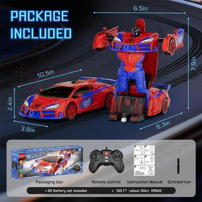 Remote Control Transforming Robot Car