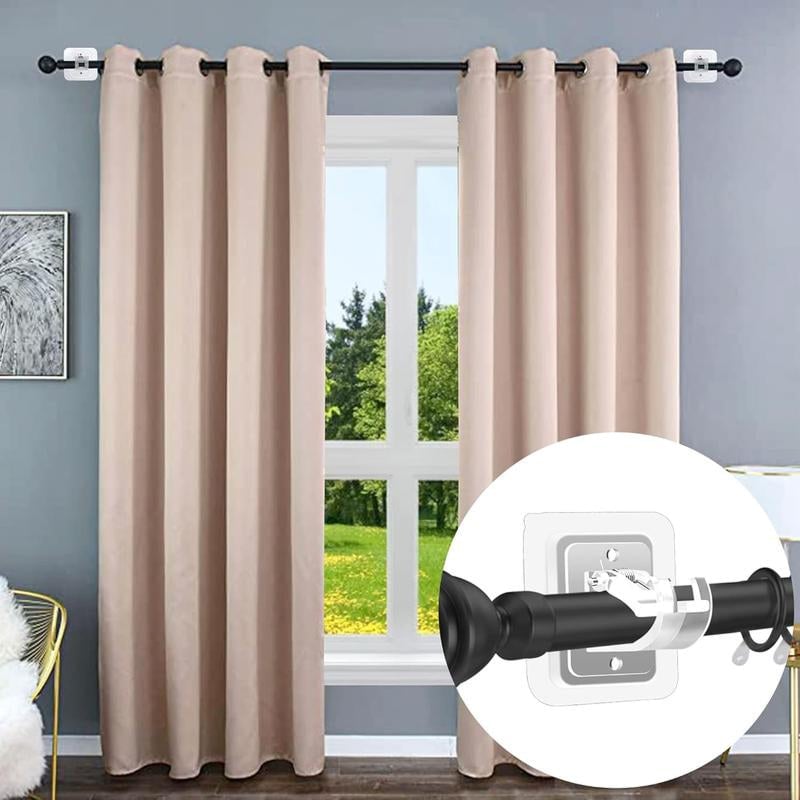 2-Pack Curtain Rod Hooks