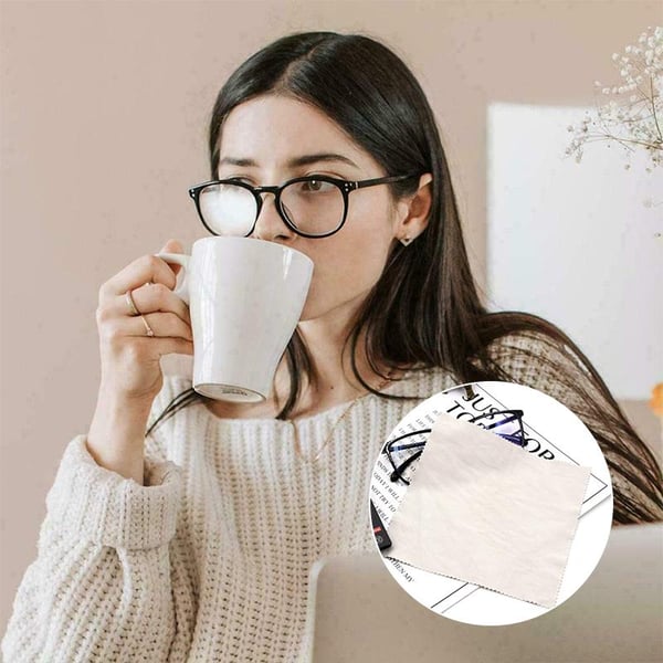 Paño de limpieza de nano-microfibra para gafas