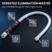 Kexon™ Portable Bendable LED Flashlight Stick