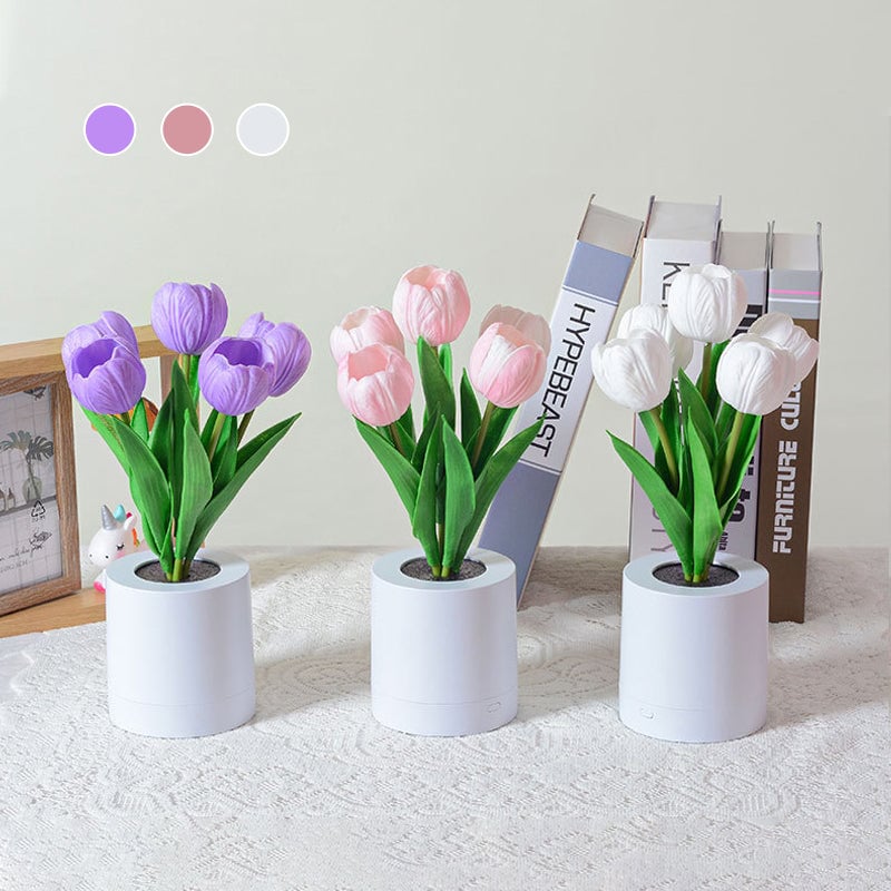 Veilleuse LED Tulip Design