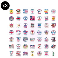 250th Anniversary Commemorative Sticker