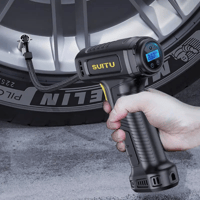 Portable Car Tire Inflator with Digital Display
