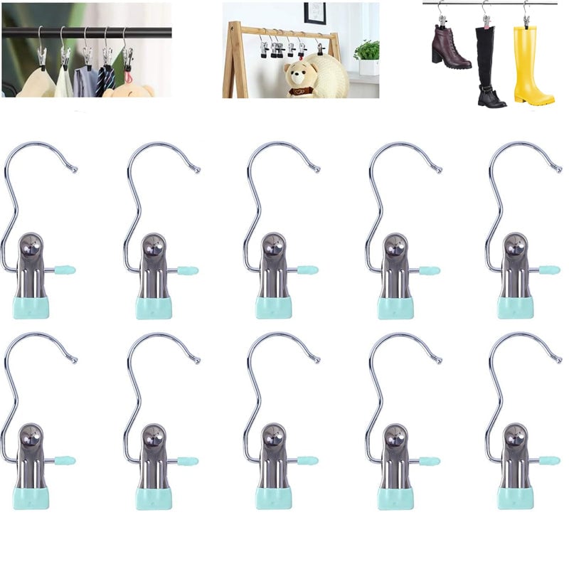 💥Stainless Steel Laundry Hanging Hooks Clips💥