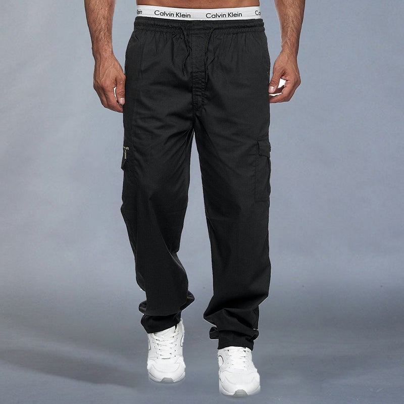 Casual losse buitenbroek met meerdere zakken