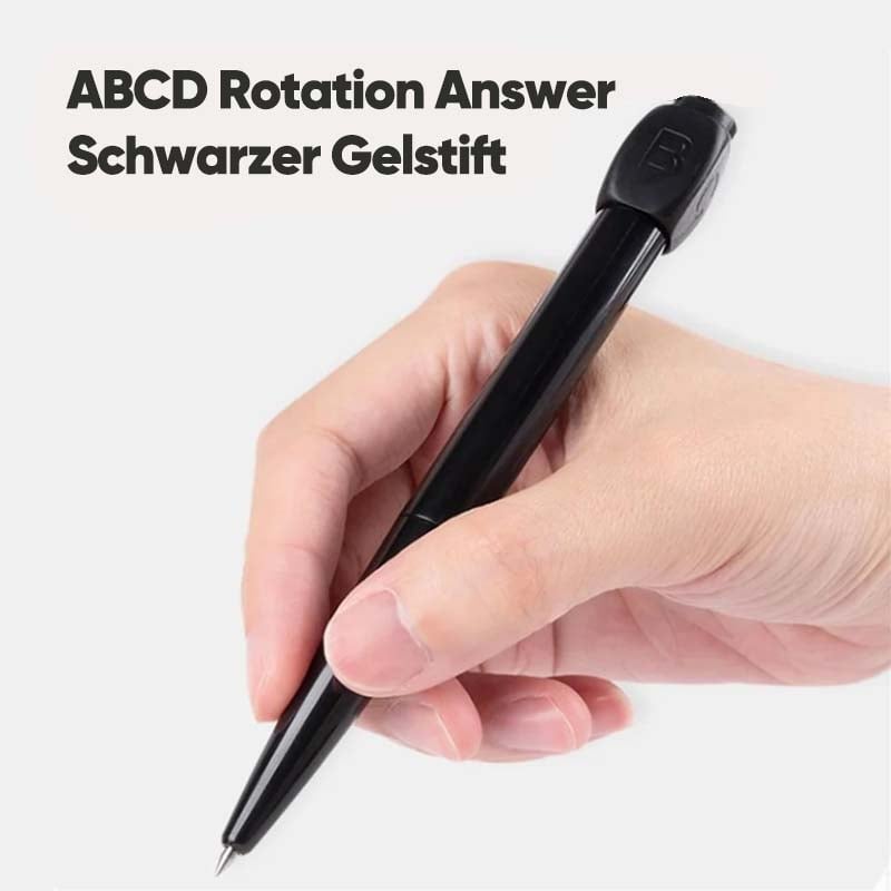 ABCD Rotierender Schwarzer Gelstift