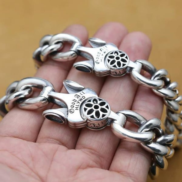 Vintage Sakura Motorcycle Bracelet