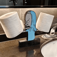 Cartoon Style Toilet Paper Holder