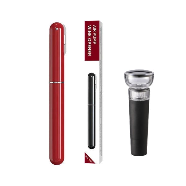 Vinåpner med luftpumpe