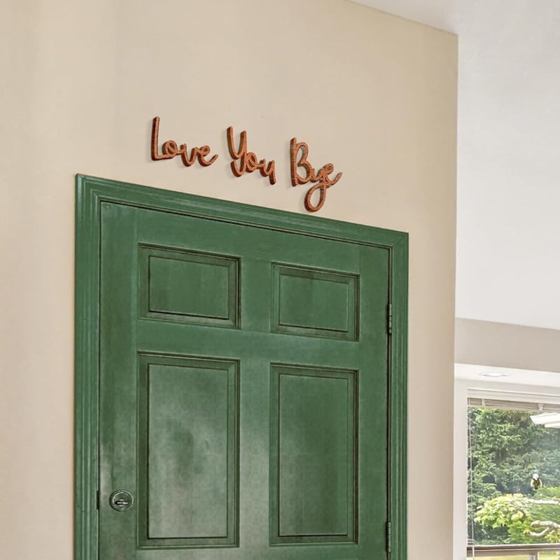 Creative wooden art letters atmosphere decoration
