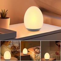 Dino Glow Egg – Soft Silicone Night Light with RGB Colors