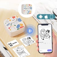 Mini Wireless Bluetooth Label Printer