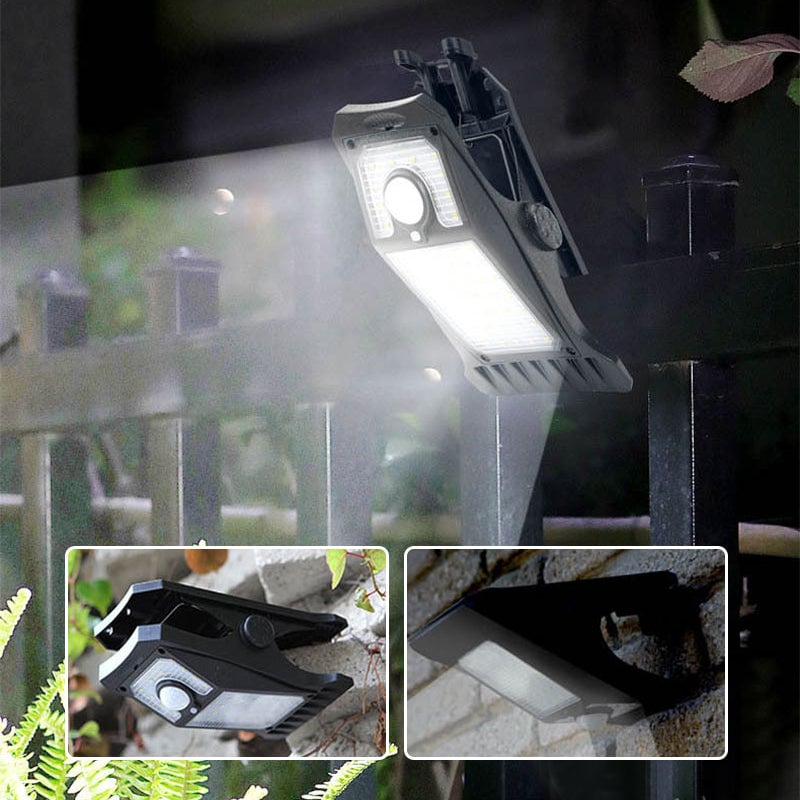 Solar Sensor Clip Light💡LIGHT YOUR LIFE ANYTIME,ANYWHERE💡