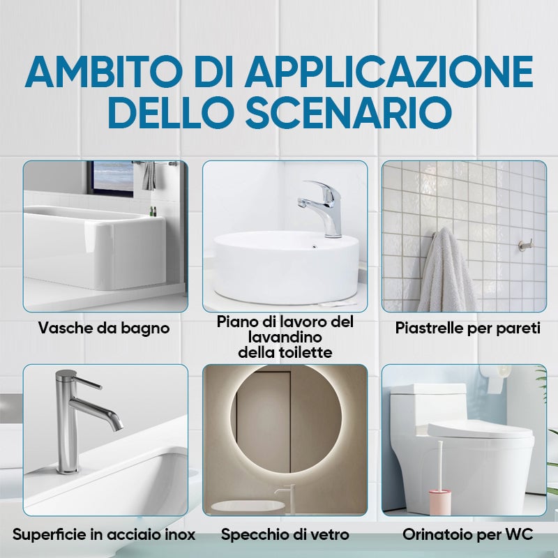 Spruzzatore per la pulizia delle fughe delle piastrelle