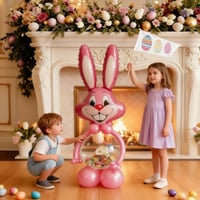 Easter Bunny Balloon Set
