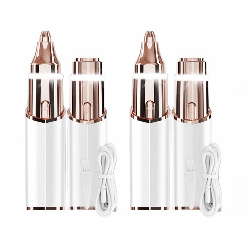Portable 2-in-1 Facial Shaver