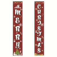 Christmas curtain couplet