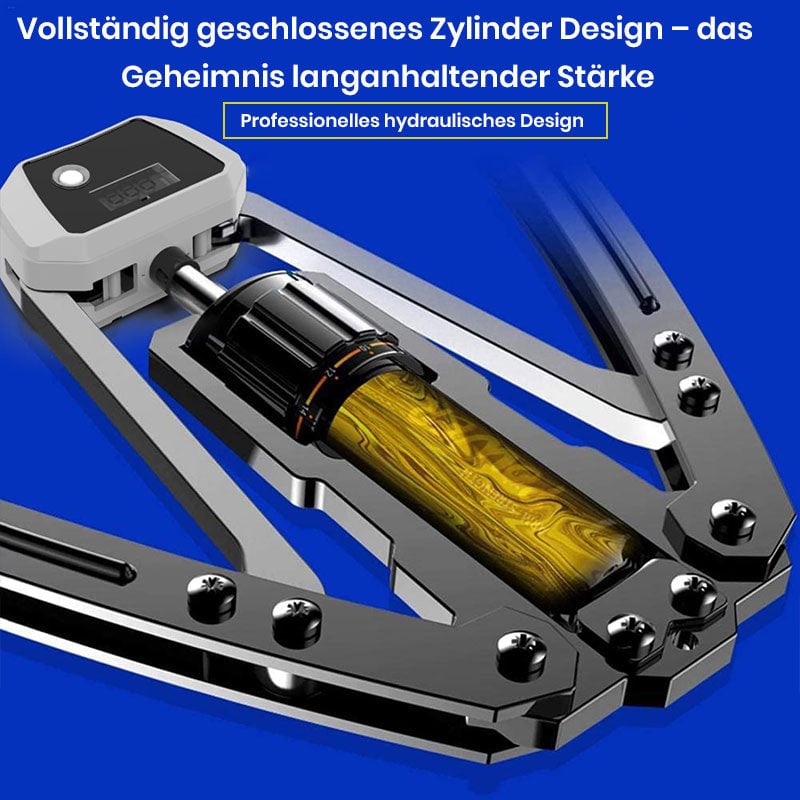 Verstellbarer hydraulischer Armstärketrainer (mit LED-Zähler)