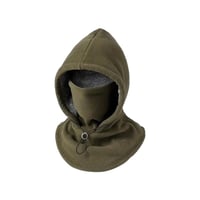 Fleece-Doppelschicht-Integrierte Mütze