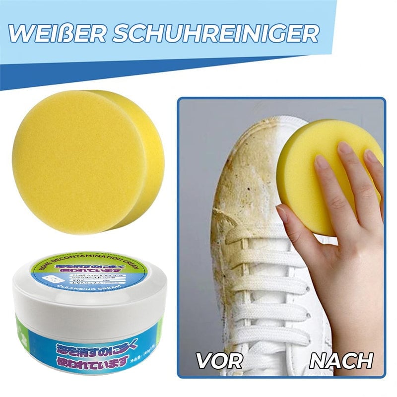 Multifunktionale Reinigungs- und Waschcreme für Schuhe