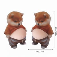 Chubby Shiba Inu Anti-Collision Sticker