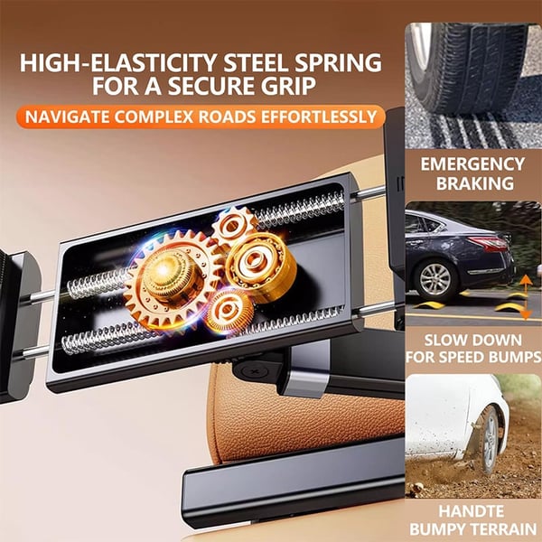 Car Headrest Tablet Holder