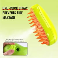 Spray floating hair comb