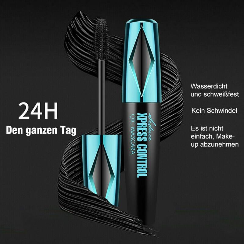 Neue 4D wasserdichte Seidenfaser dicke Verlängerungswimperntusche