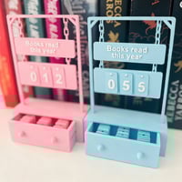 Hanging Book Counter With Numbers