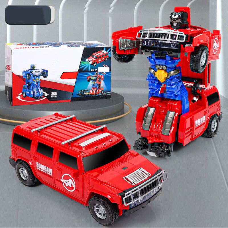 Verwandelndes Robotermodell-Spielzeugauto