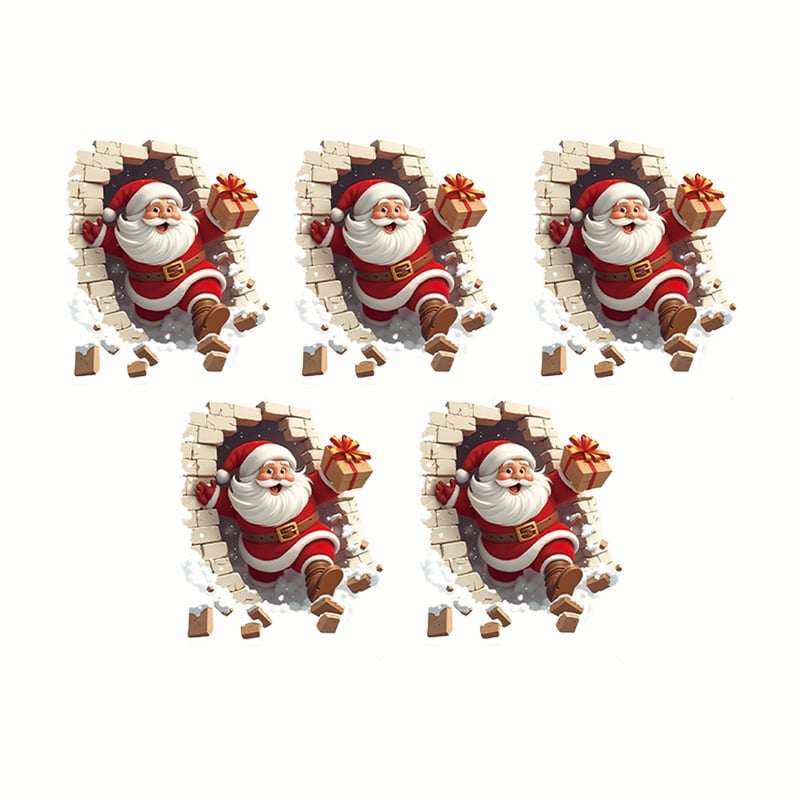 🎅Santa Claus Wall Sticker Set