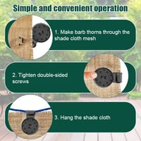 Shade Cloth Heavy Duty Lock Grip