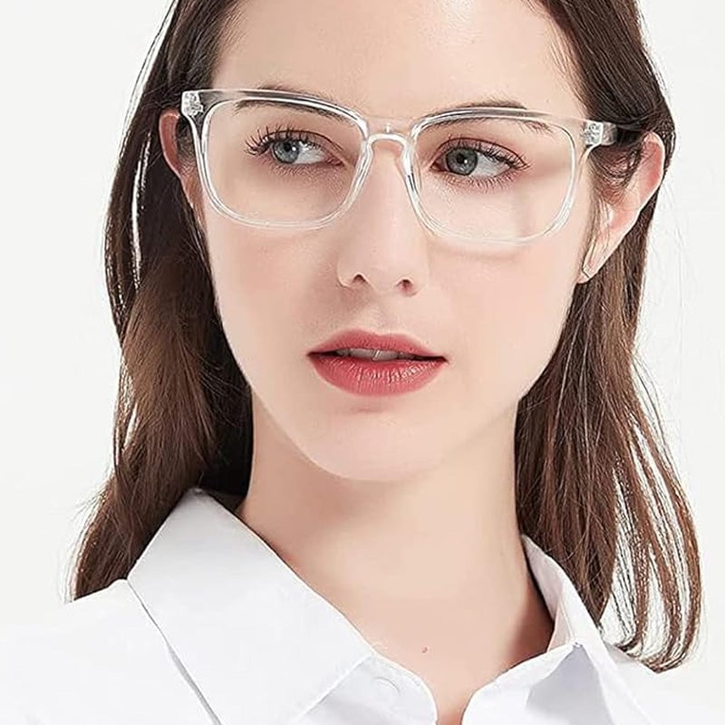 Classic Clear Anti-Blu-ray Glasses