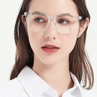 Classic Clear Anti-Blu-ray Glasses