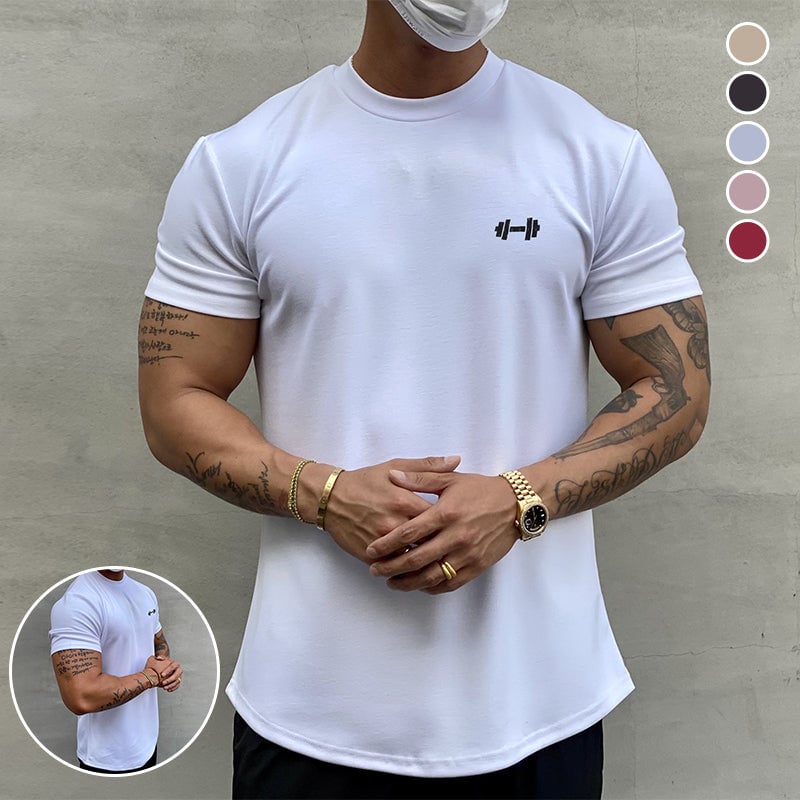 Stretchy Sports T-skjorte i bomull