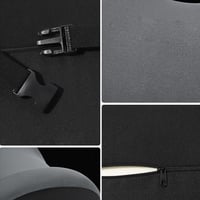 Lendenwirbelstütze aus Memoryschaum für Autositze